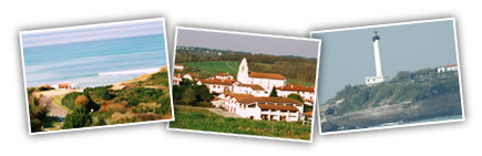 Photos du Pays Basque : Plage, Village, Phare
